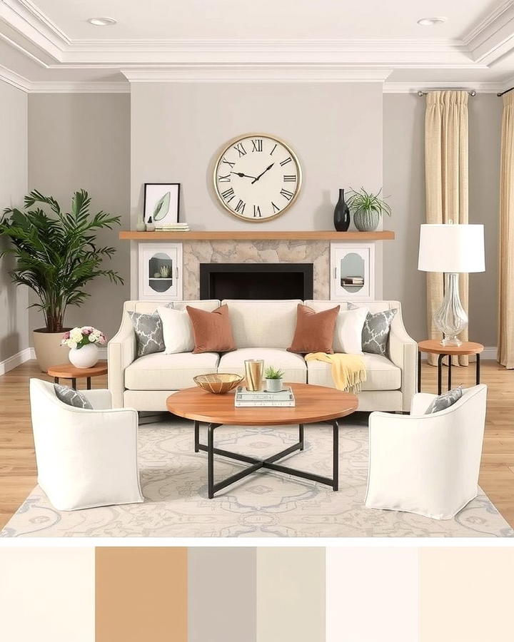 Neutral Color Palette - 25 Transitional Interior Design Ideas