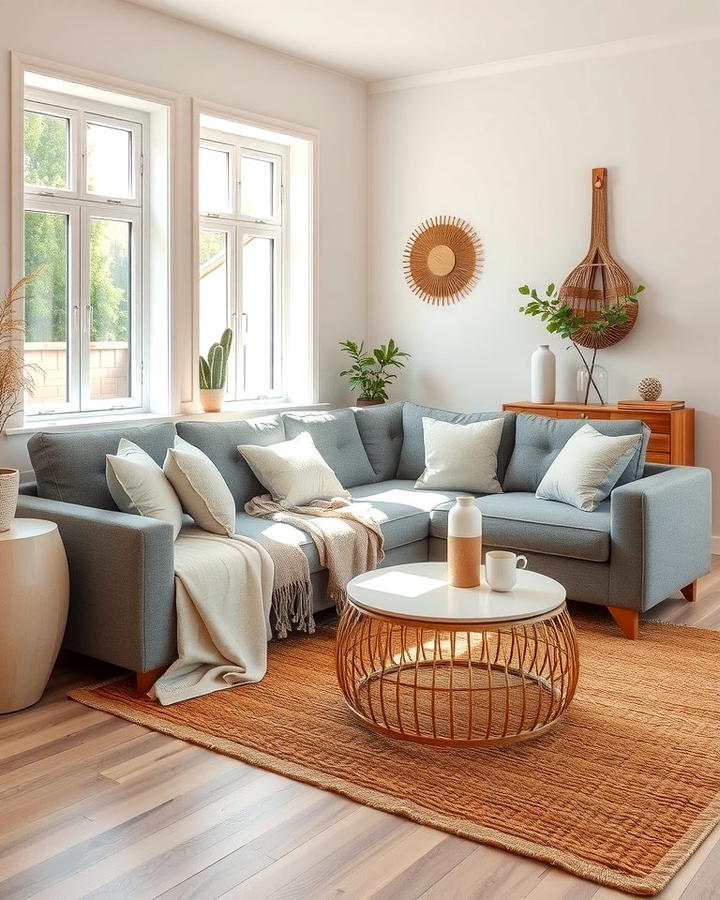 Neutral Tones for a Cohesive Look - 30 Grey Couch Living Room Ideas