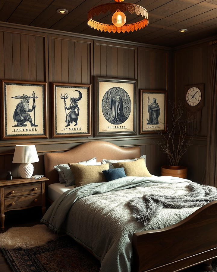 Nordic Mythology Artwork - 25 Viking Bedroom Ideas