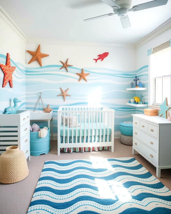 Ocean Adventure - 30 Nature Themed Nursery Ideas