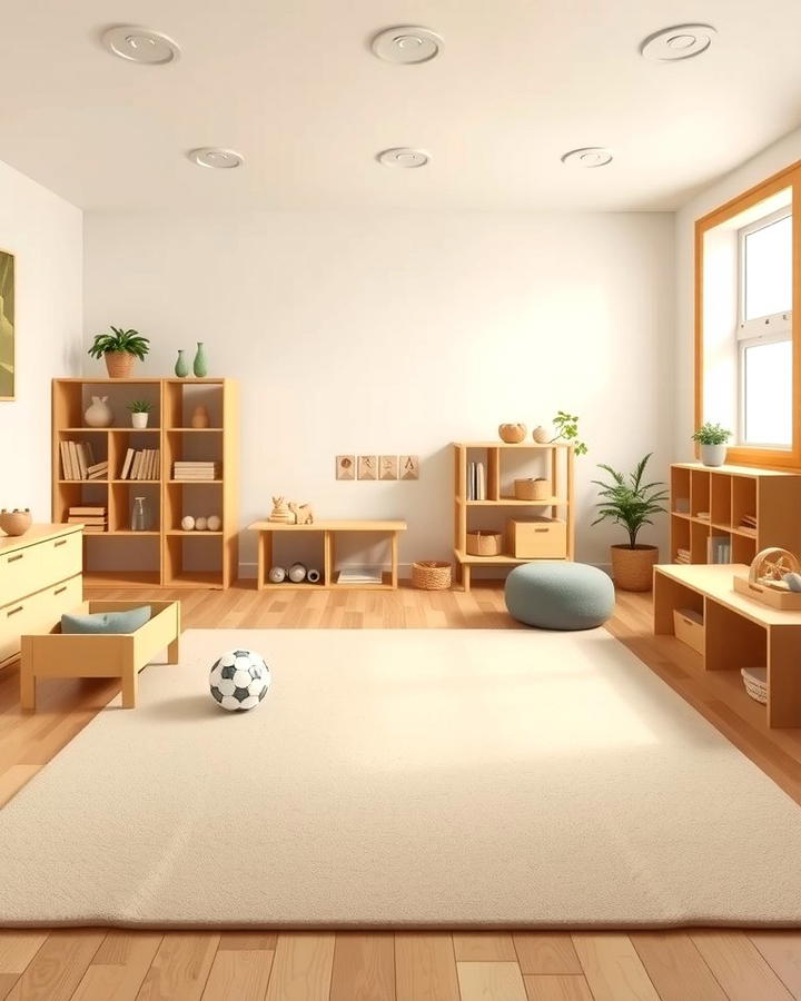 Open Space for Movement - 25 montessori nursery ideas