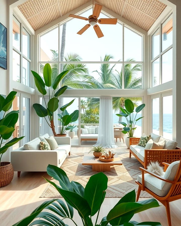 Open and Airy Layout - 25 Tropical Living Room Ideas