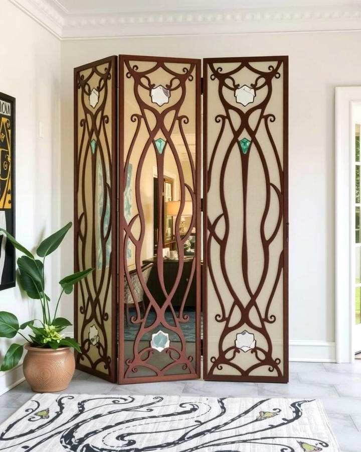 Organic Room Dividers - 30 Art Nouveau Interior Design Ideas