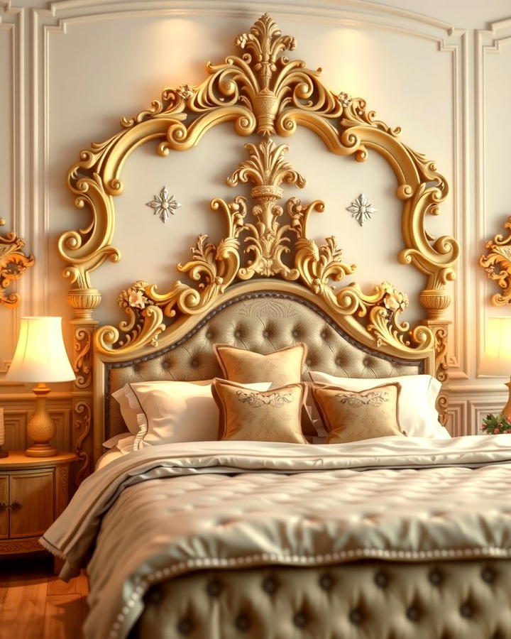 Ornate Headboards - 25 Victorian Bedroom Ideas