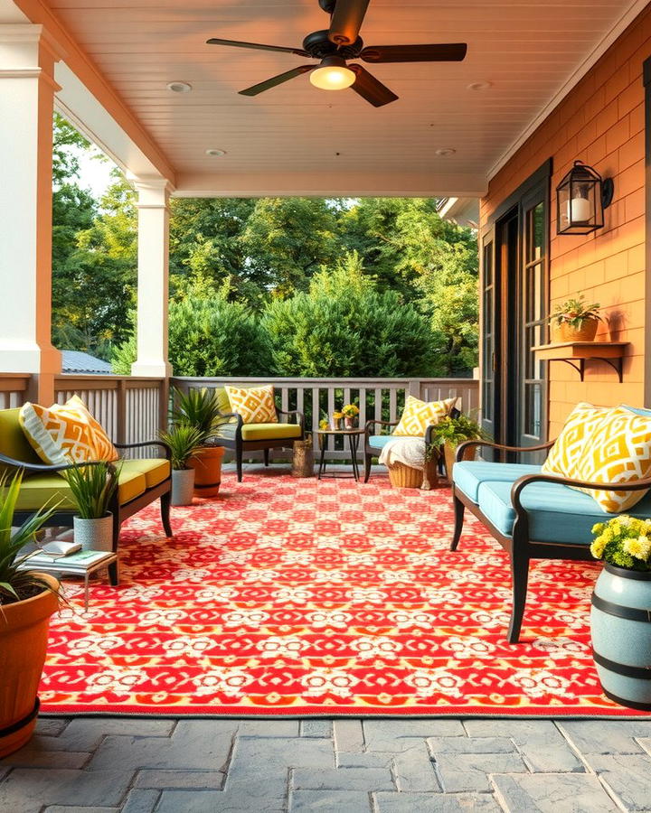 Outdoor Carpet - 25 Patio Flooring Ideas