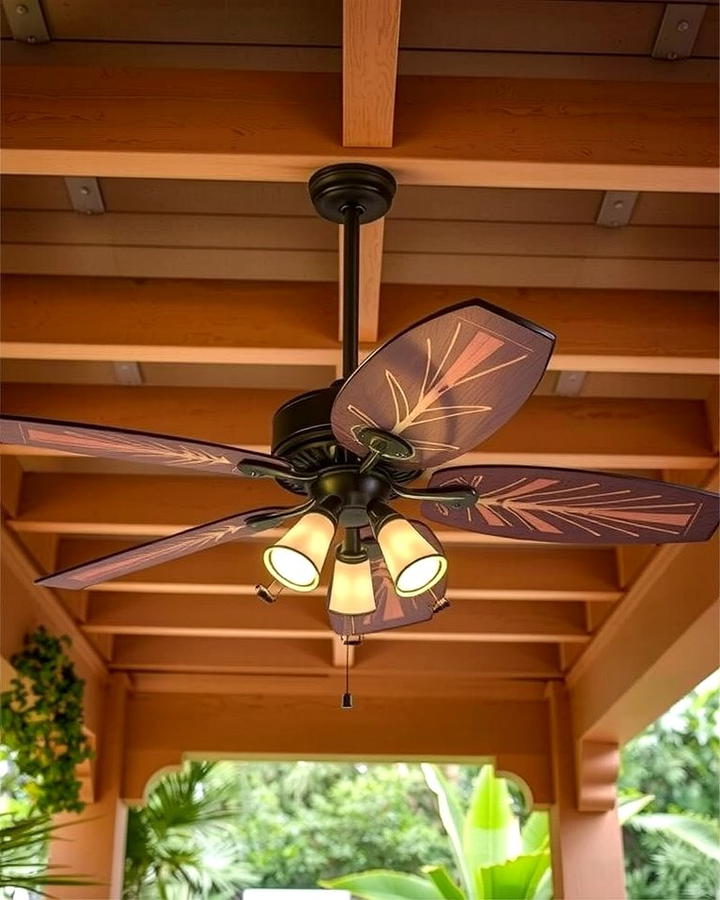 Outdoor Ceiling Fans - 25 Tropical Patio Ideas