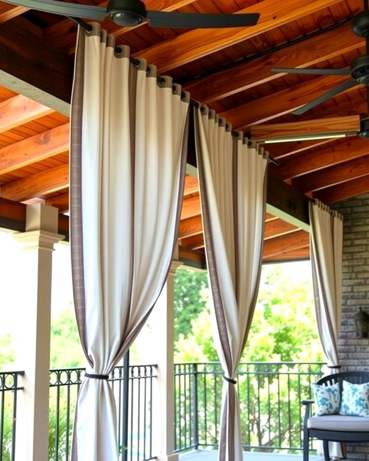 Outdoor Curtains 2 - 25 Outdoor Privacy Screen Ideas