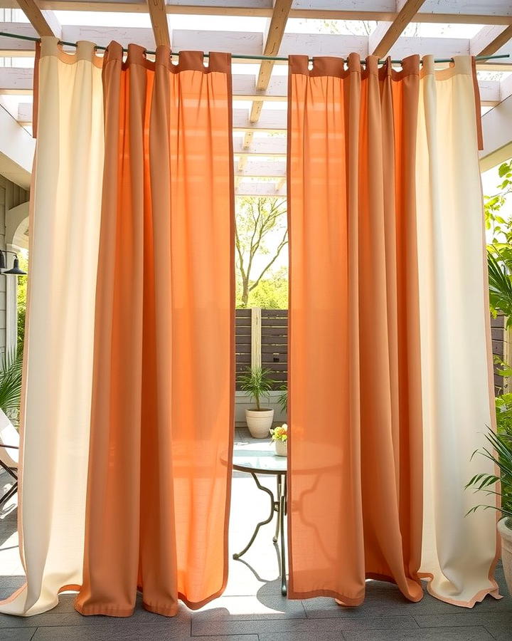 Outdoor Curtains - 25 Privacy Patio Ideas