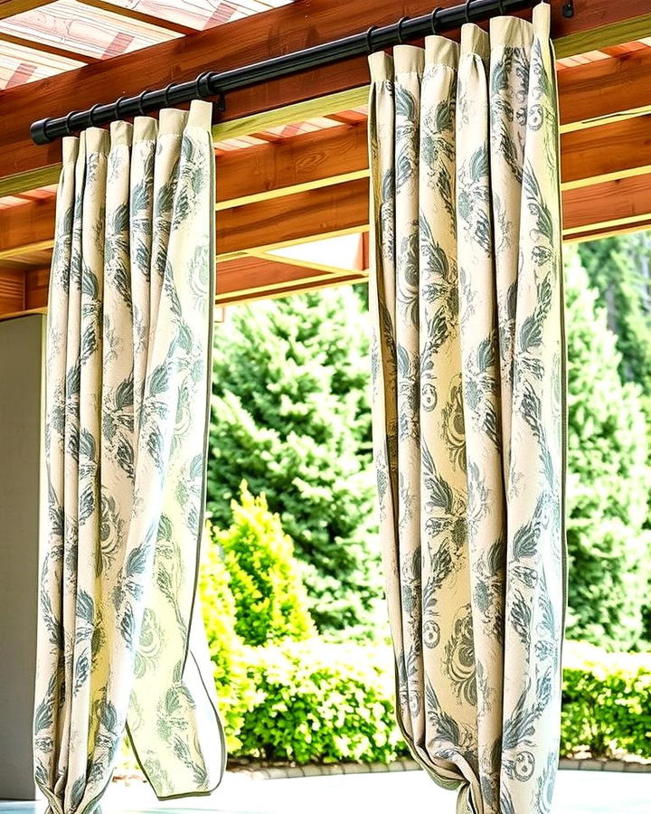 Outdoor Curtains - 25 Outdoor Privacy Screen Ideas