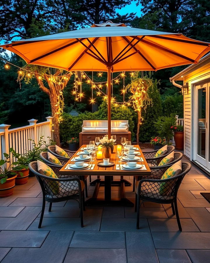 Outdoor Dining Area - 25 Terrace Design Ideas