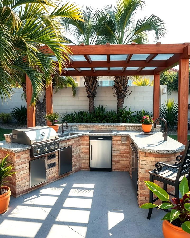 Outdoor Kitchen - 30 Florida Backyard Ideas