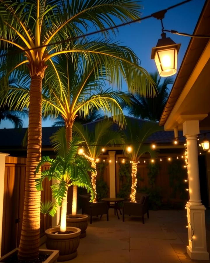 Outdoor Lighting for Tropical Nights - 25 South Florida Landscaping Ideas