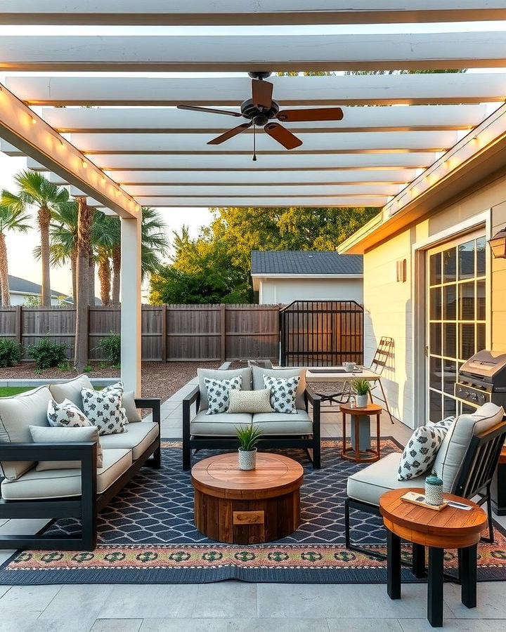 Outdoor Living Room - 30 Florida Backyard Ideas