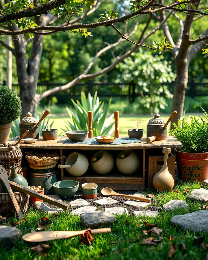 Outdoor Mud Kitchen - 30 Eyfs Outdoor Area Ideas