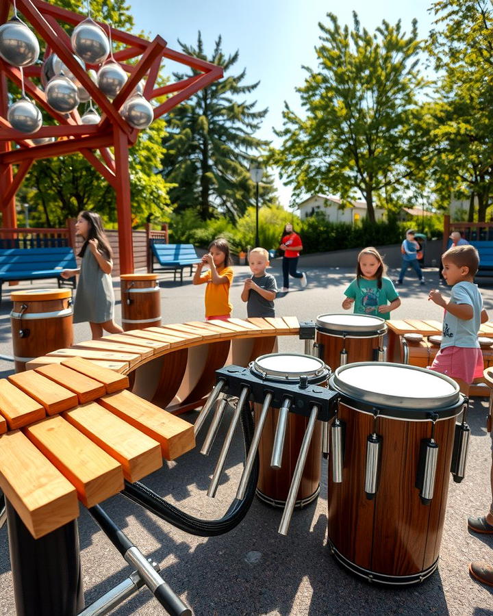 Outdoor Musical Instruments - 30 Eyfs Outdoor Area Ideas