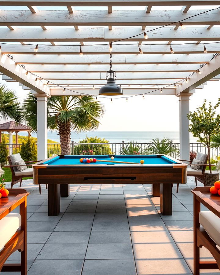 Outdoor Pool Table Setups - 25 Pool Table Room Ideas