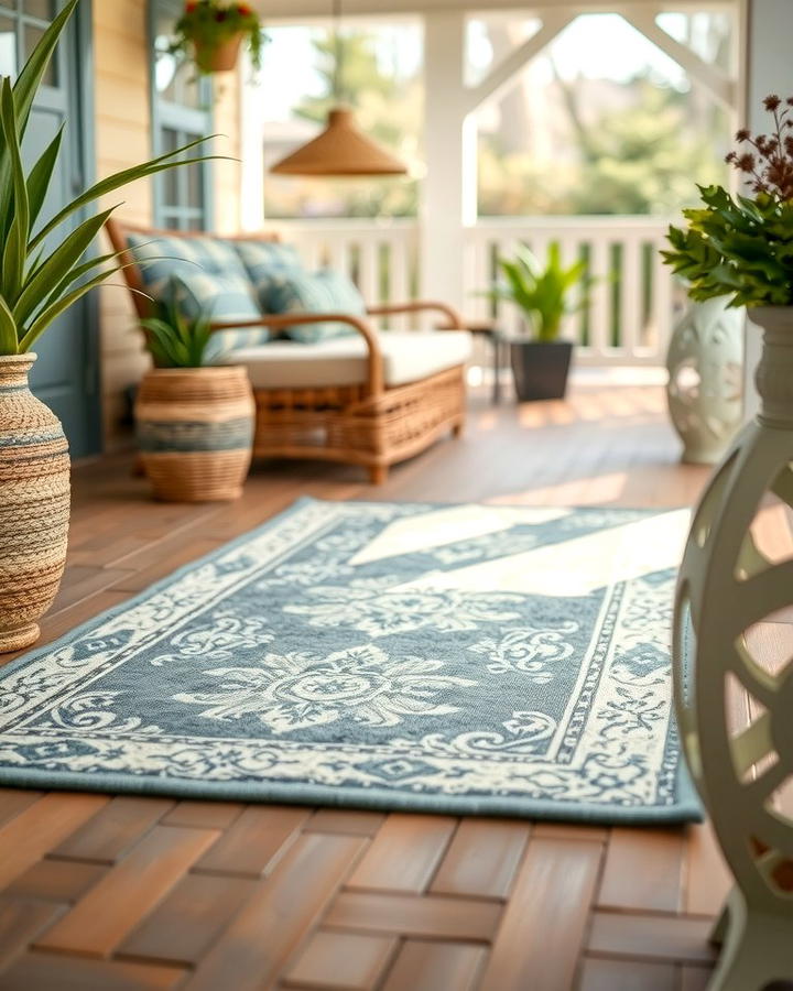 Outdoor Rugs - 25 Porch Flooring Options