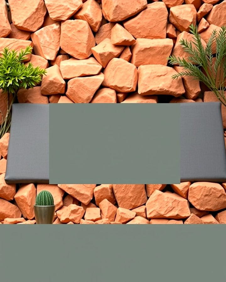 Outdoor Seating Areas - 25 Red Lava Rock Landscaping Ideas