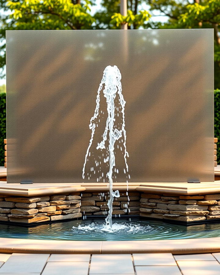 Outdoor Water Features - 25 Outdoor Privacy Screen Ideas