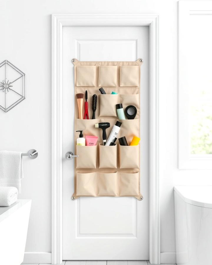 Over The Door Organizers - 30 Bathroom Cabinet Organizing Ideas