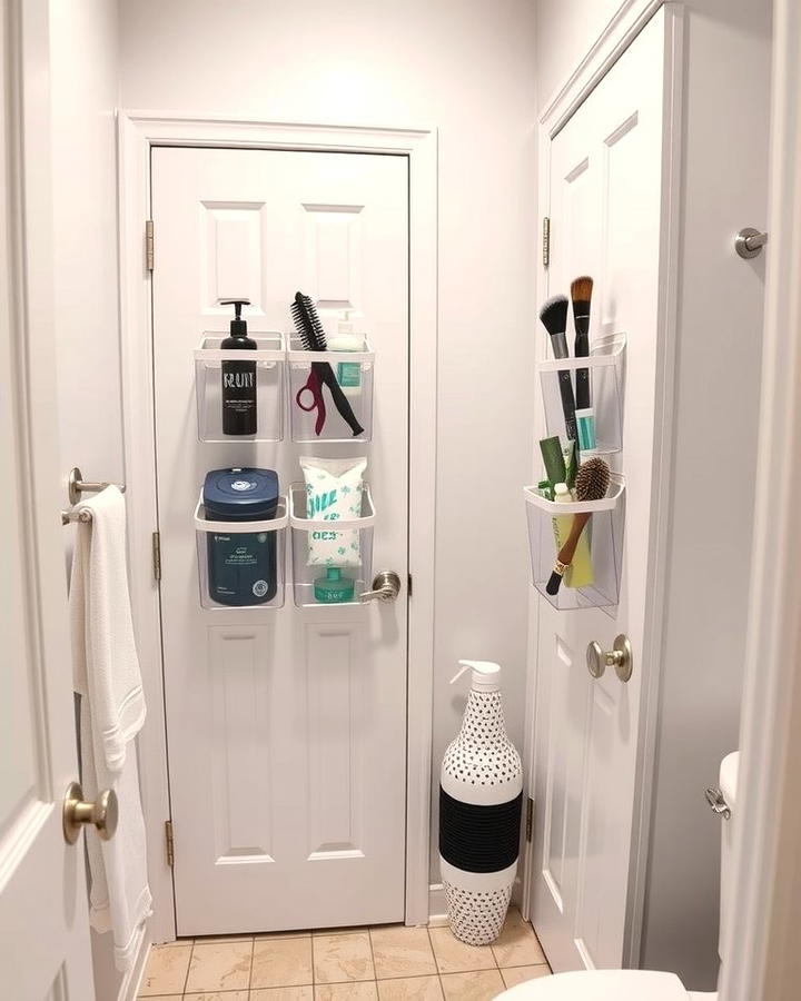 Over the Door Organizers - 25 Teen Bathroom Ideas