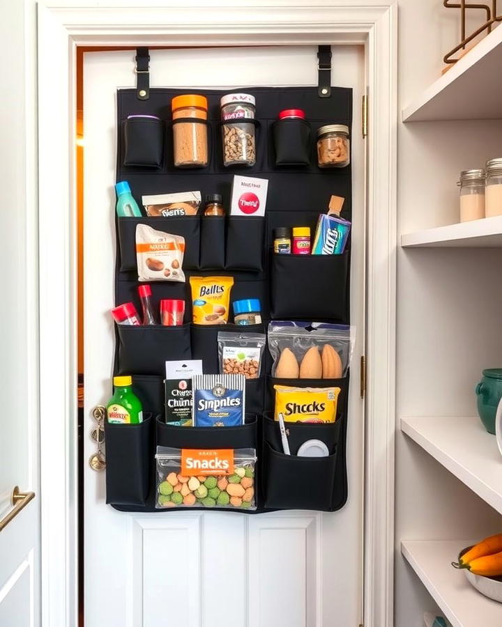 Over the Door Organizers for Extra Storage - 25 Small Pantry Ideas