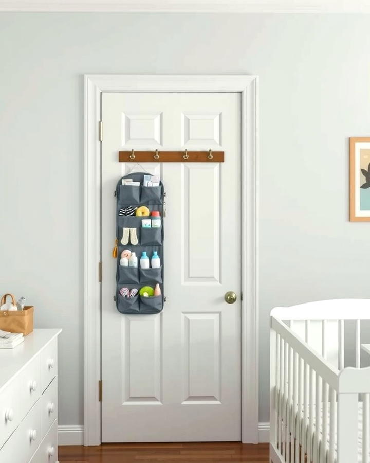 Over the Door Organizers for Small Items 2 - 25 Nursery Storage Ideas