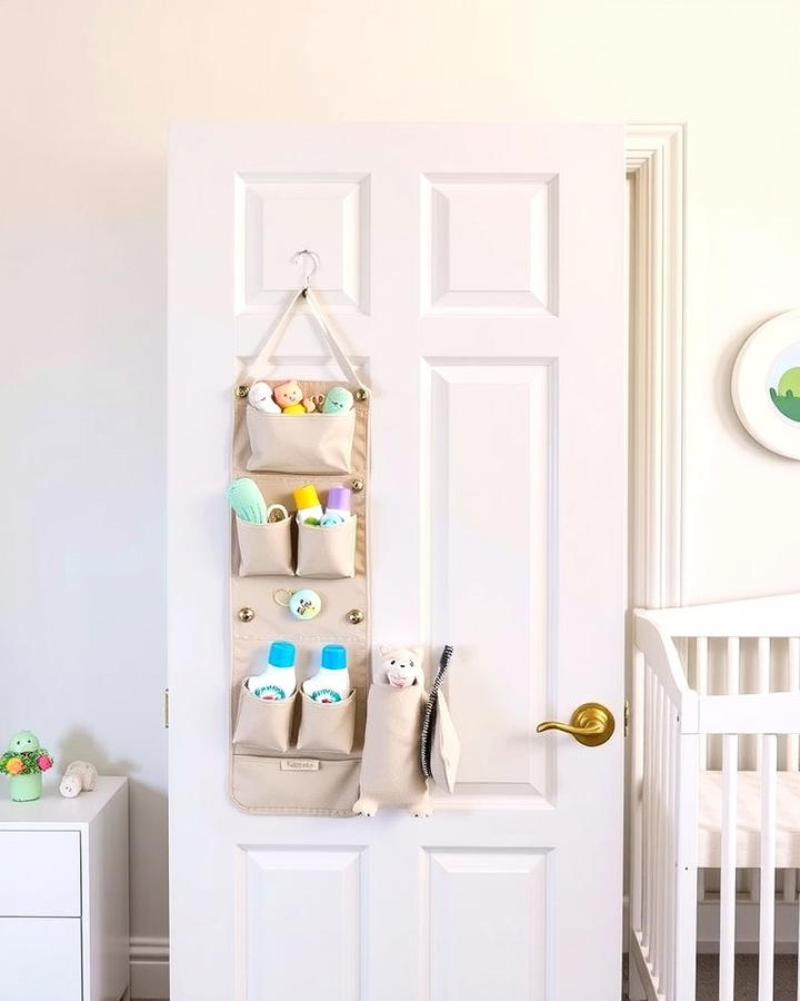 Over the Door Organizers for Small Items - 25 Nursery Storage Ideas