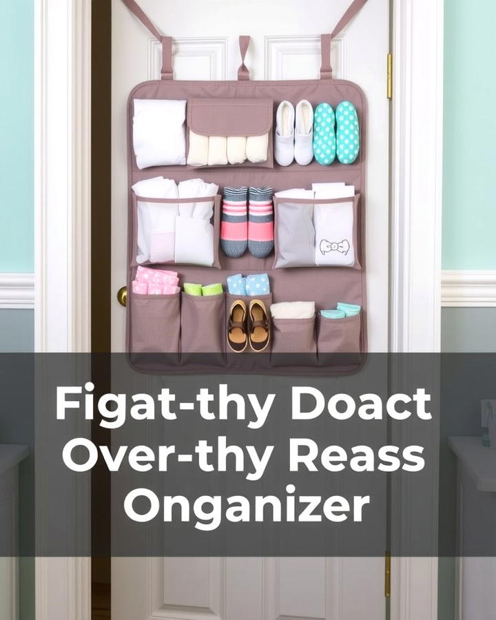 Over the Door Organizers - 25 Nursery Closet Ideas