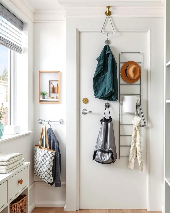 Over the Door Racks for Extra Storage - 25 Wall Storage Ideas