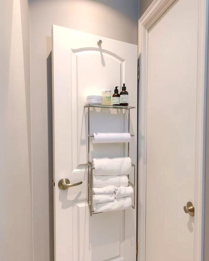 Over the Door Storage Solutions - 25 Small Apartment Storage Ideas