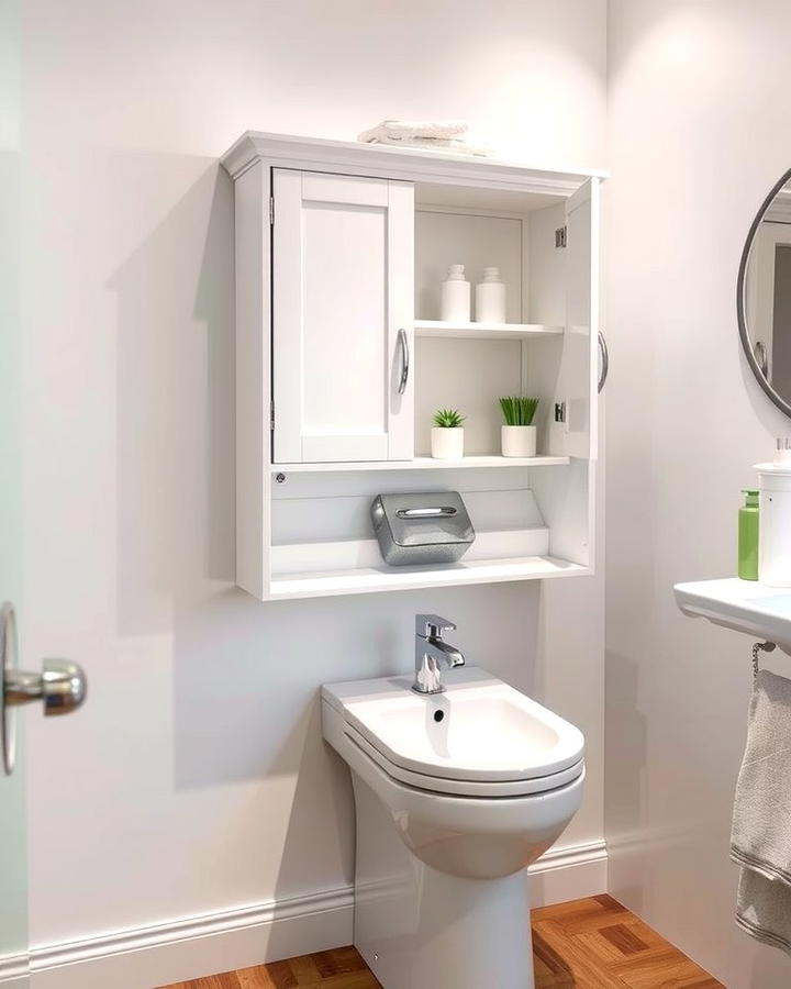 Over the Toilet Storage Cabinets - 25 Over Toilet Storage Ideas