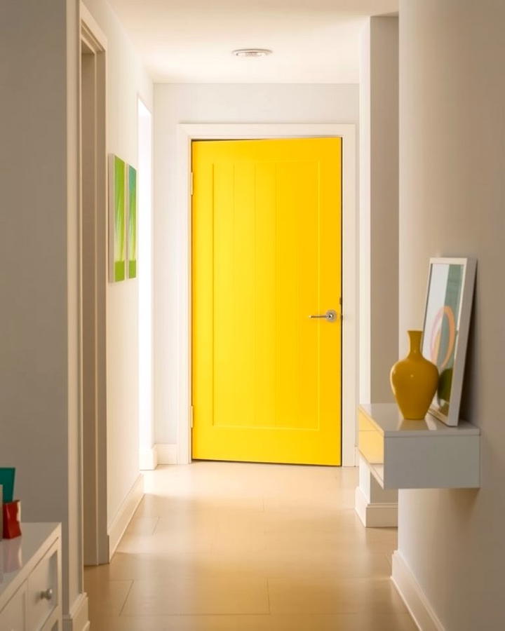 Painted Doors - 30 Colorful Room Ideas