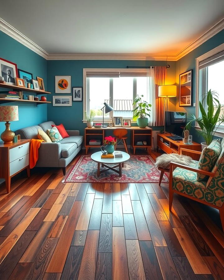 Painted Wood Floors - 25 Wood Floor Design Ideas