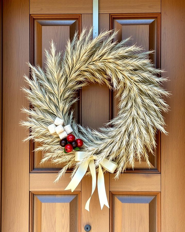 Pampas Grass Wreaths - 25 Pampas Grass Decor Ideas