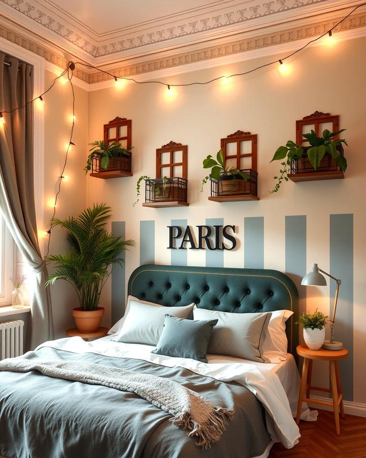 Parisian Balconette Decor - 25 Paris-themed Bedroom Ideas