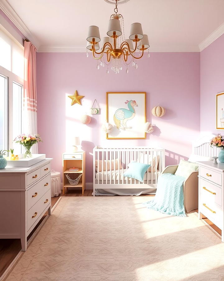 Pastel Color Palette - 25 Princess Nursery Ideas