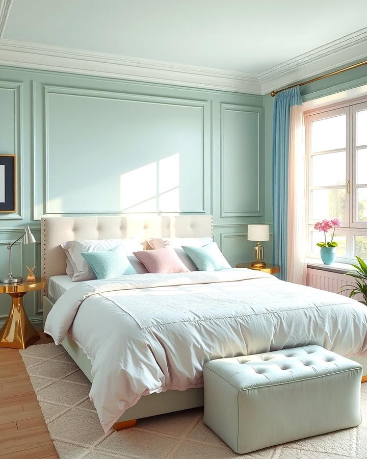 Pastel Color Palettes - 30 80s Bedroom Ideas