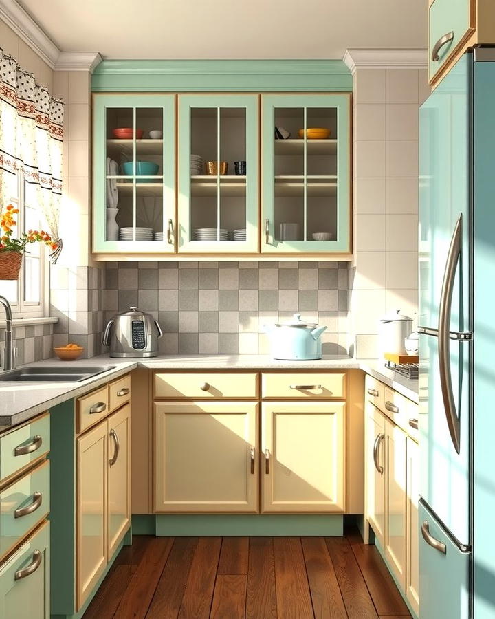 Pastel Colored Appliances - 30 1930s - 1940s Kitchens