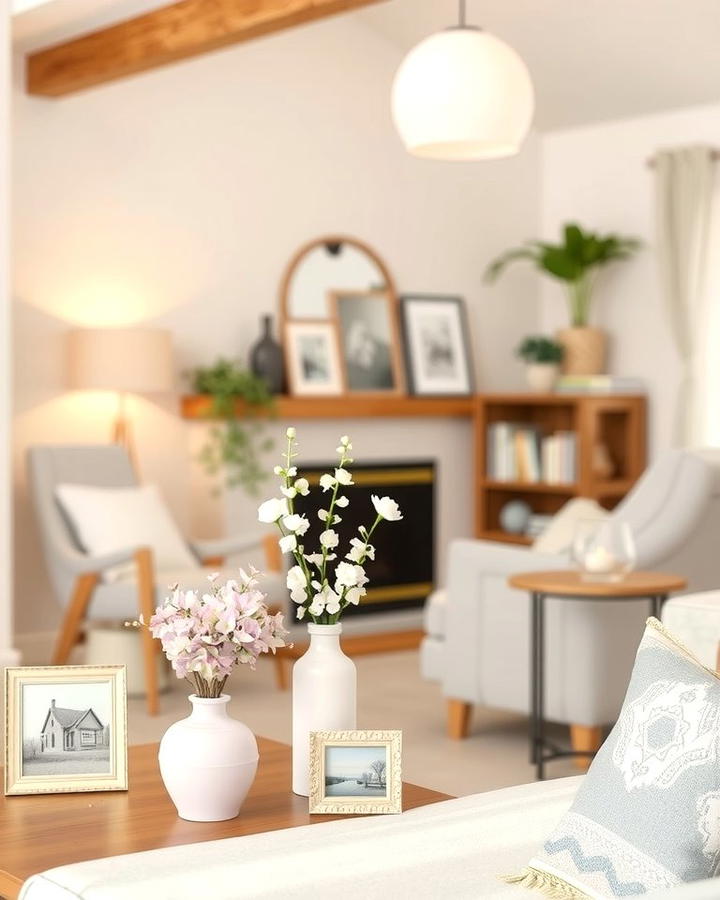 Pastel Decor Accents for Small Touches - 25 Pastel Living Room Ideas