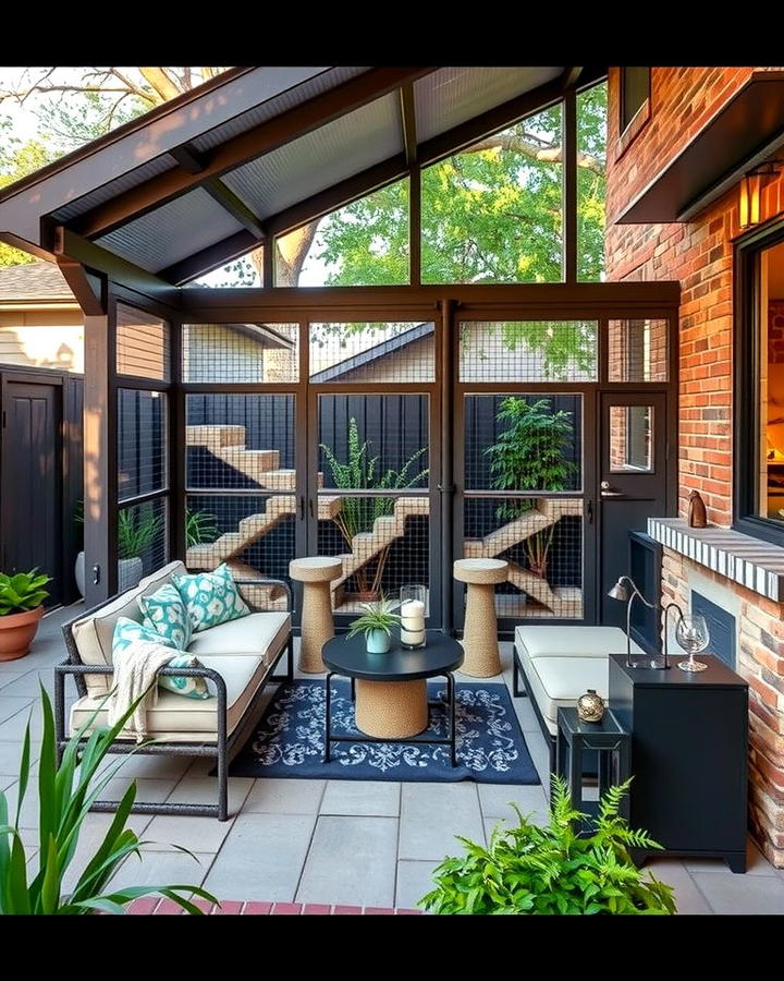 Patio Style Catios - 25 Outdoor Catio Ideas