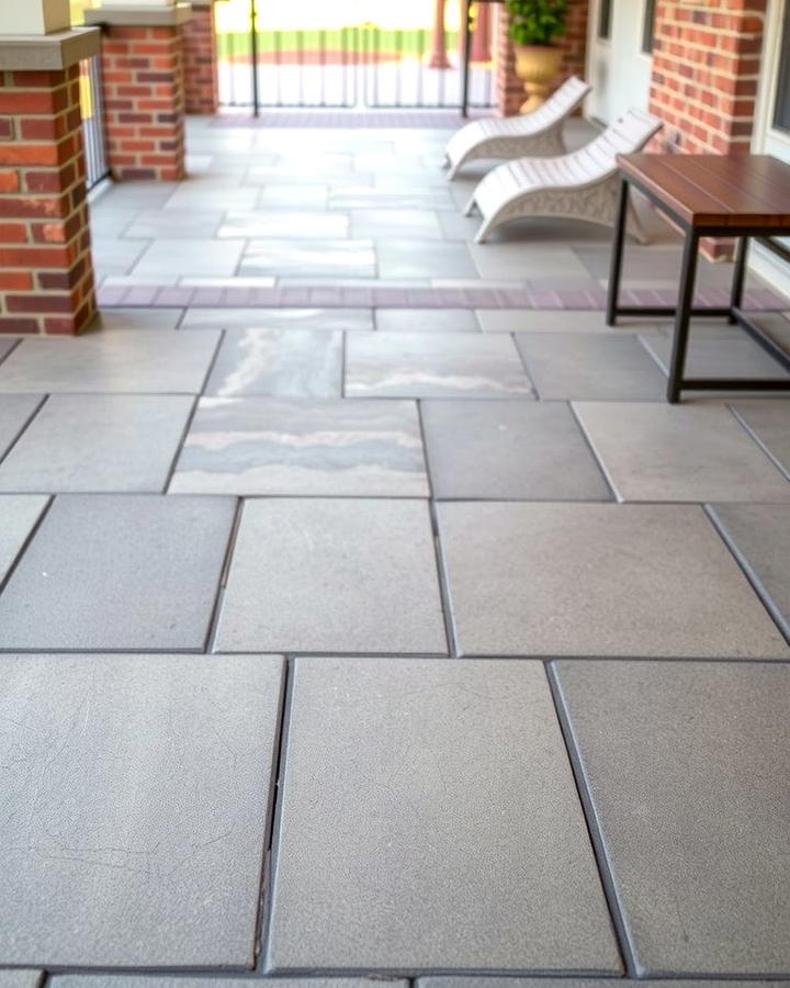 Paver Flooring - 25 Porch Flooring Options