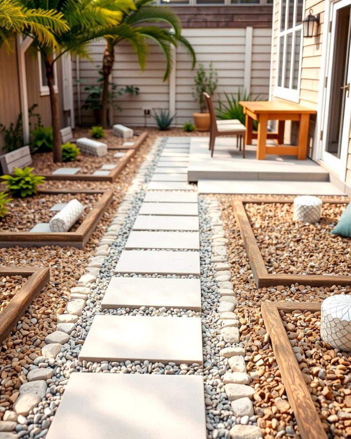 Paver Pathways for Visual Flow - 25 Small Backyard Landscaping Ideas