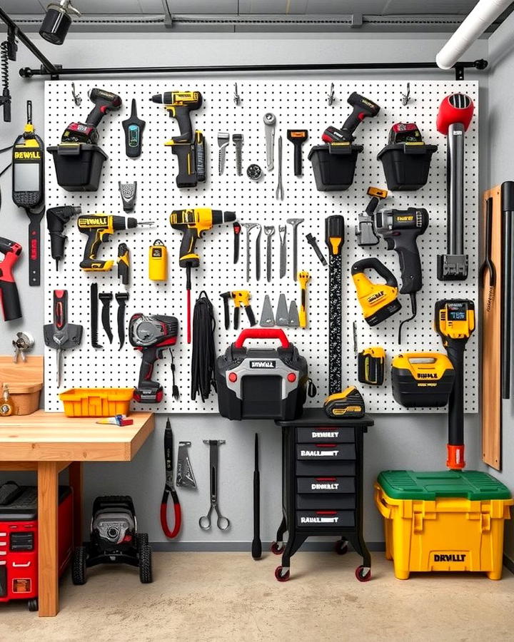 Pegboard Storage Systems - 25 Power Tool Storage Ideas