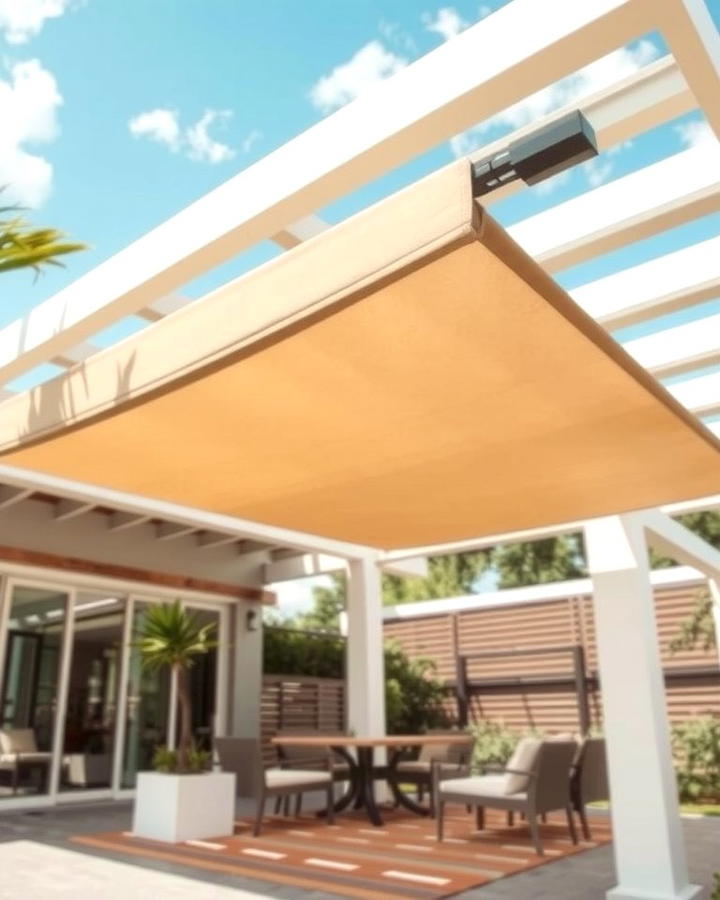 Pergola Awning for Maximum Coverage - 25 Pergola Shade Ideas