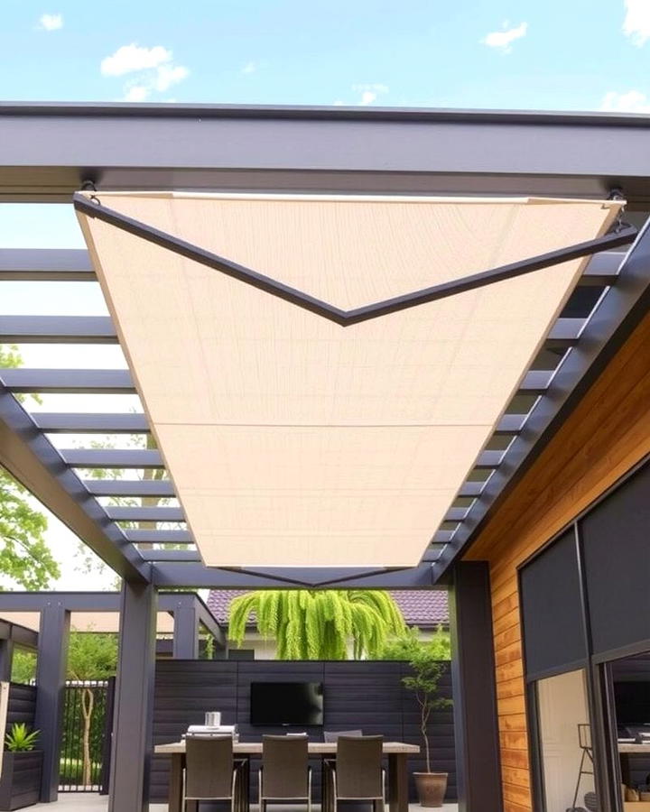 Pergola Awning - 25 Pergola Shade Ideas