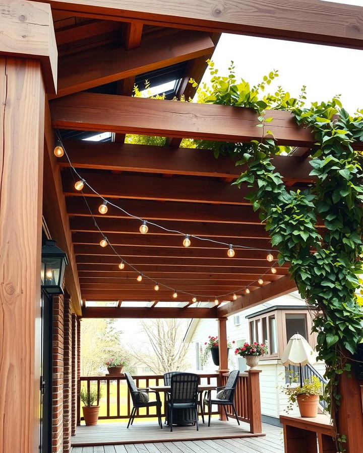 Pergola Covered Decks for Shade and Style - 30 Large Deck Ideas