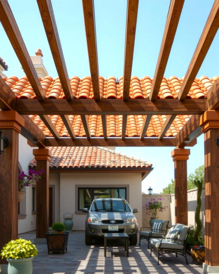 Pergola Roofing Tiles - 25 Pergola Cover Ideas