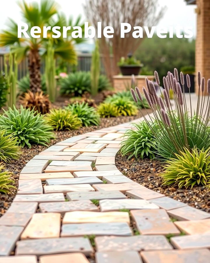 Permeable Pavers - 25 Xeriscape Ideas