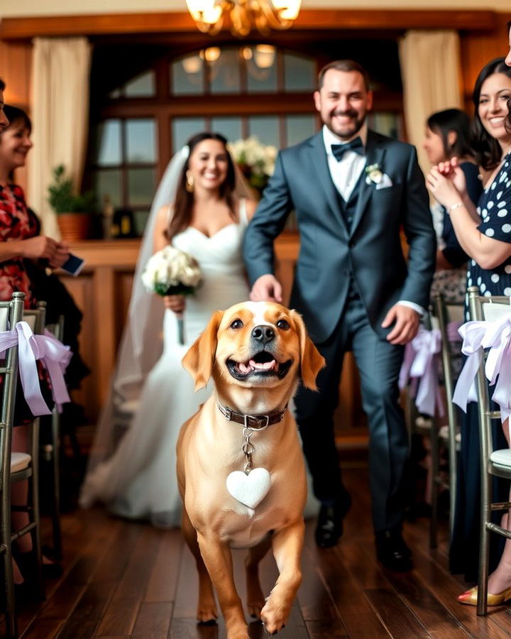 Pet Escort - 25 Wedding Entrance Ideas